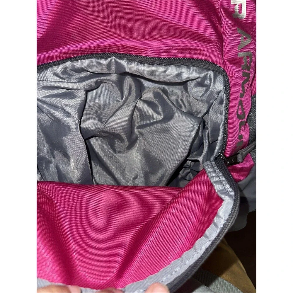 Under Armour Pink Backpack STORM 1272782 Laptop Water Bottle Pockets